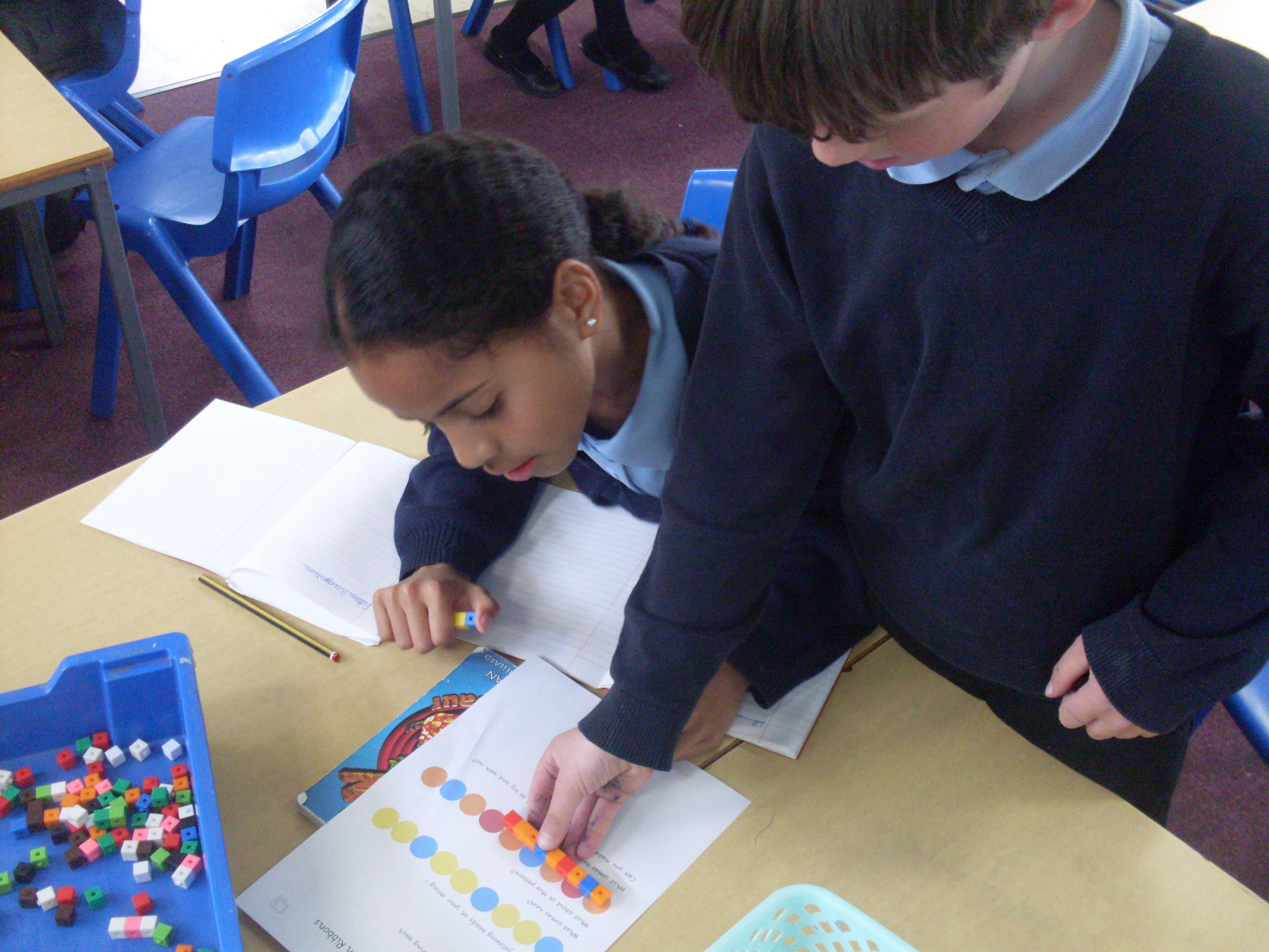 Investigating pattern recognition as part of a unit on computational thinking